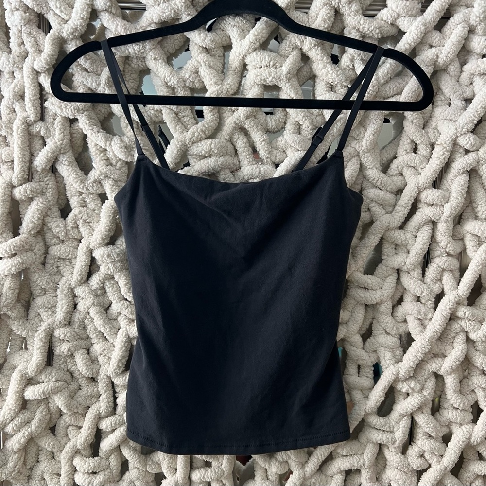 SKIMS COTTON JERSEY CAMI NWT - SOOT
